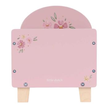 Little Dutch Puppenbett Holz mit Textilien – Soft Flowers Liefertermin Anfang März