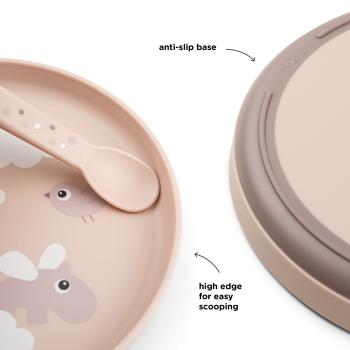 Done by Deer rosa Teller Happy clouds Foodie Detailansicht