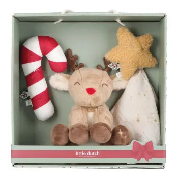 Little Dutch Geschenkset Weihnachten – Xmas Baby Kuschelset