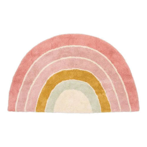 Little Dutch Teppich Regenbogenteppich Rosa
