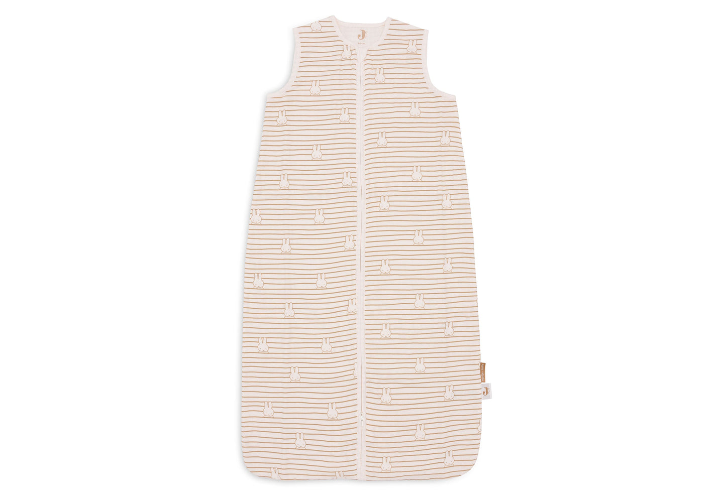 Jollein Baby Schlafsack - Hydrophil - Miffy Stripe 048-510-68007 Schlafsack Jollein – Detailaufnahme Material und Verarbeitung