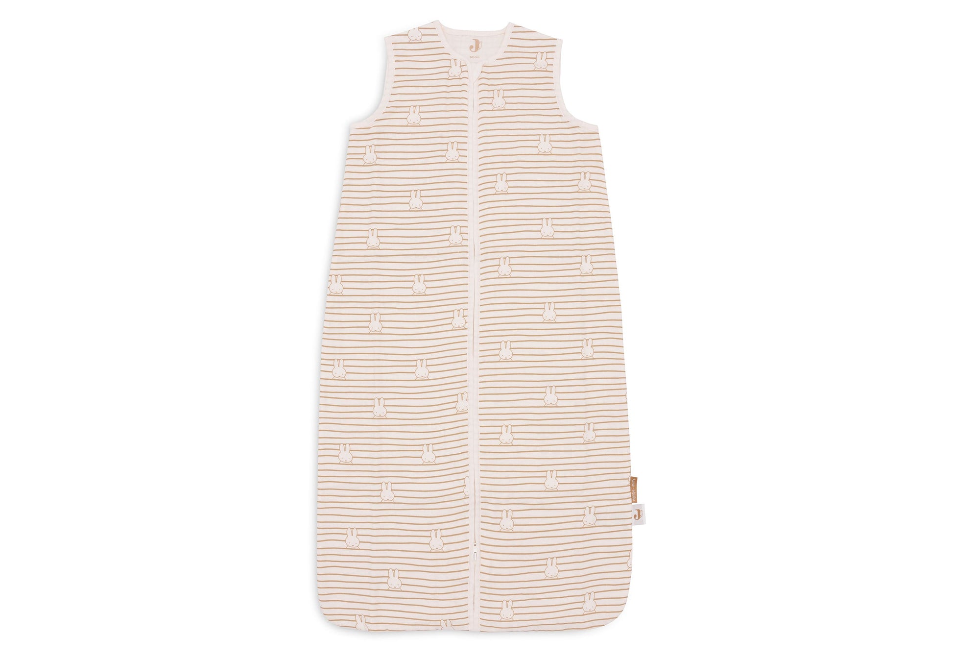 Jollein Baby Schlafsack - Hydrophil - Miffy Stripe 048-510-68007 Schlafsack Jollein – Detailaufnahme Material und Verarbeitung