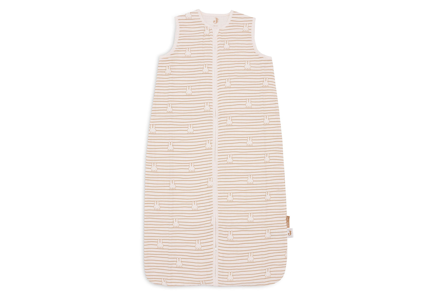 Jollein Baby Schlafsack - Hydrophil - Miffy Stripe 048-510-68007 Schlafsack Jollein – Studio Produktbild Frontansicht