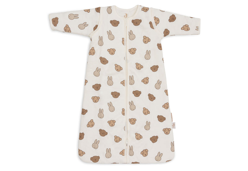 Jollein Baby Schlafsack mit abnehmbaren Ärmeln - Miffy and Friends 016-541-68047 Schlafsack Jollein – Studio Produktbild Frontansicht