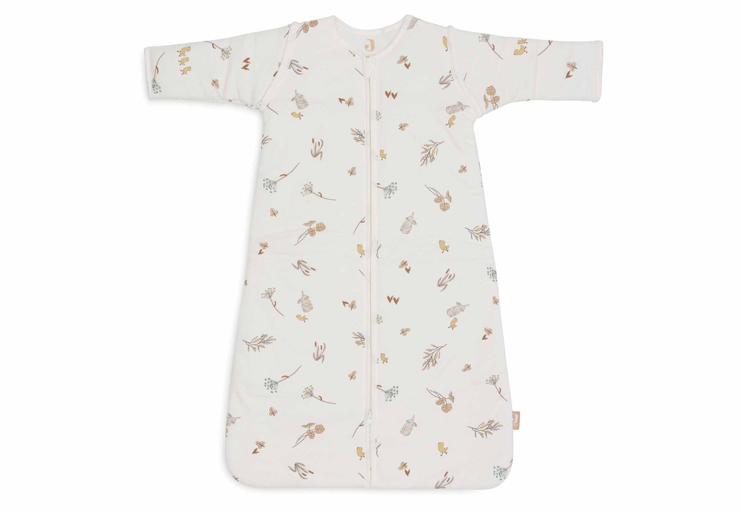 Jollein Baby Schlafsack mit abnehmbaren Ärmeln - Riverside 016-541-67086 Schlafsack Jollein – Detailaufnahme Material und Verarbeitung