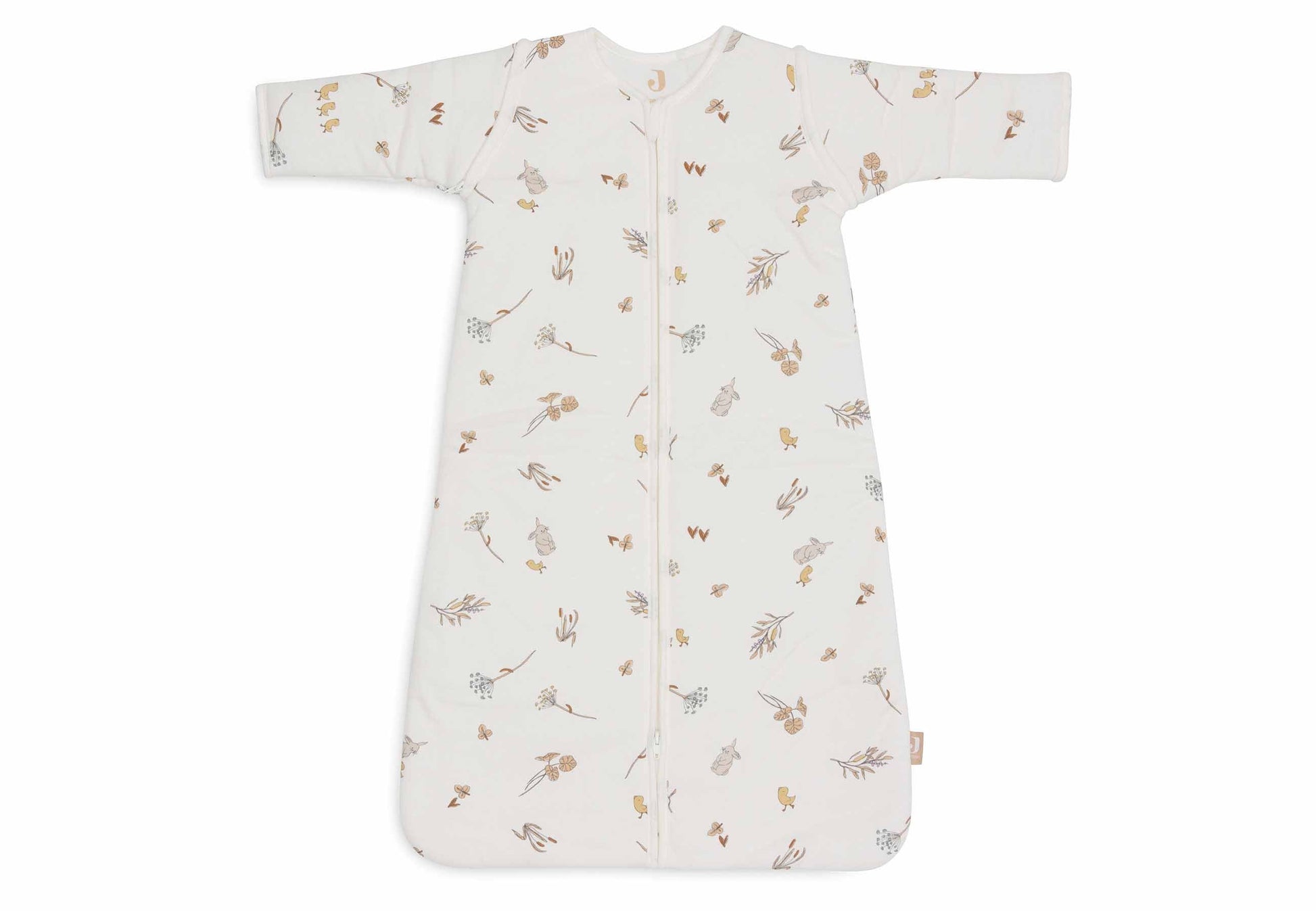 Jollein Baby Schlafsack mit abnehmbaren Ärmeln - Riverside 016-541-67086 Schlafsack Jollein – Detailaufnahme Material und Verarbeitung