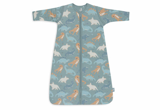 Jollein Baby Schlafsack mit abnehmbaren Ärmeln - Roarsome 016-541-67100 Schlafsack Jollein – Detailaufnahme Material und Verarbeitung