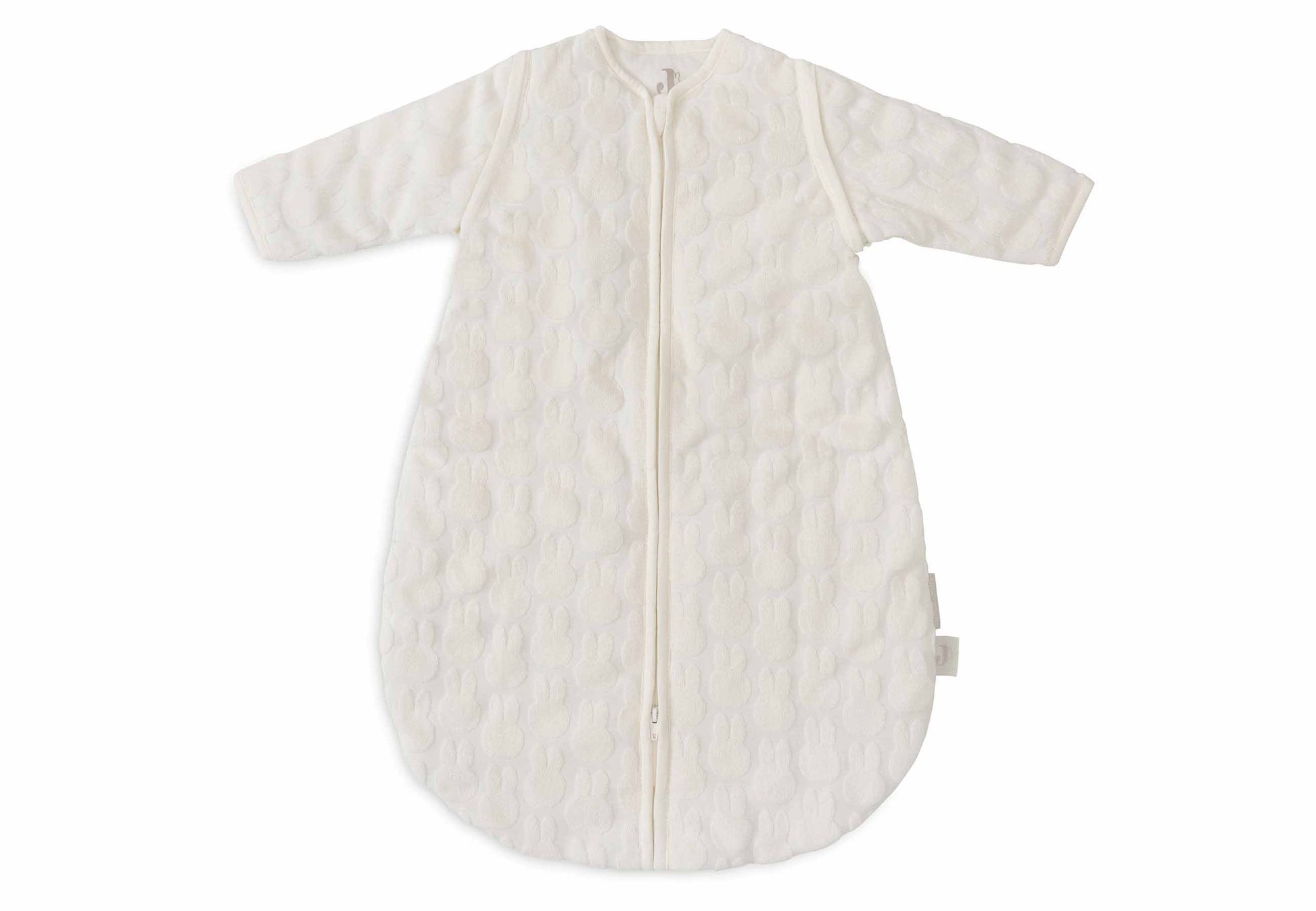 Jollein Baby Schlafsack mit Abnehmbaren Ärmeln - Rund - Miffy Jacquard 016-410-67110 Schlafsack Jollein – Studio Produktbild Frontansicht