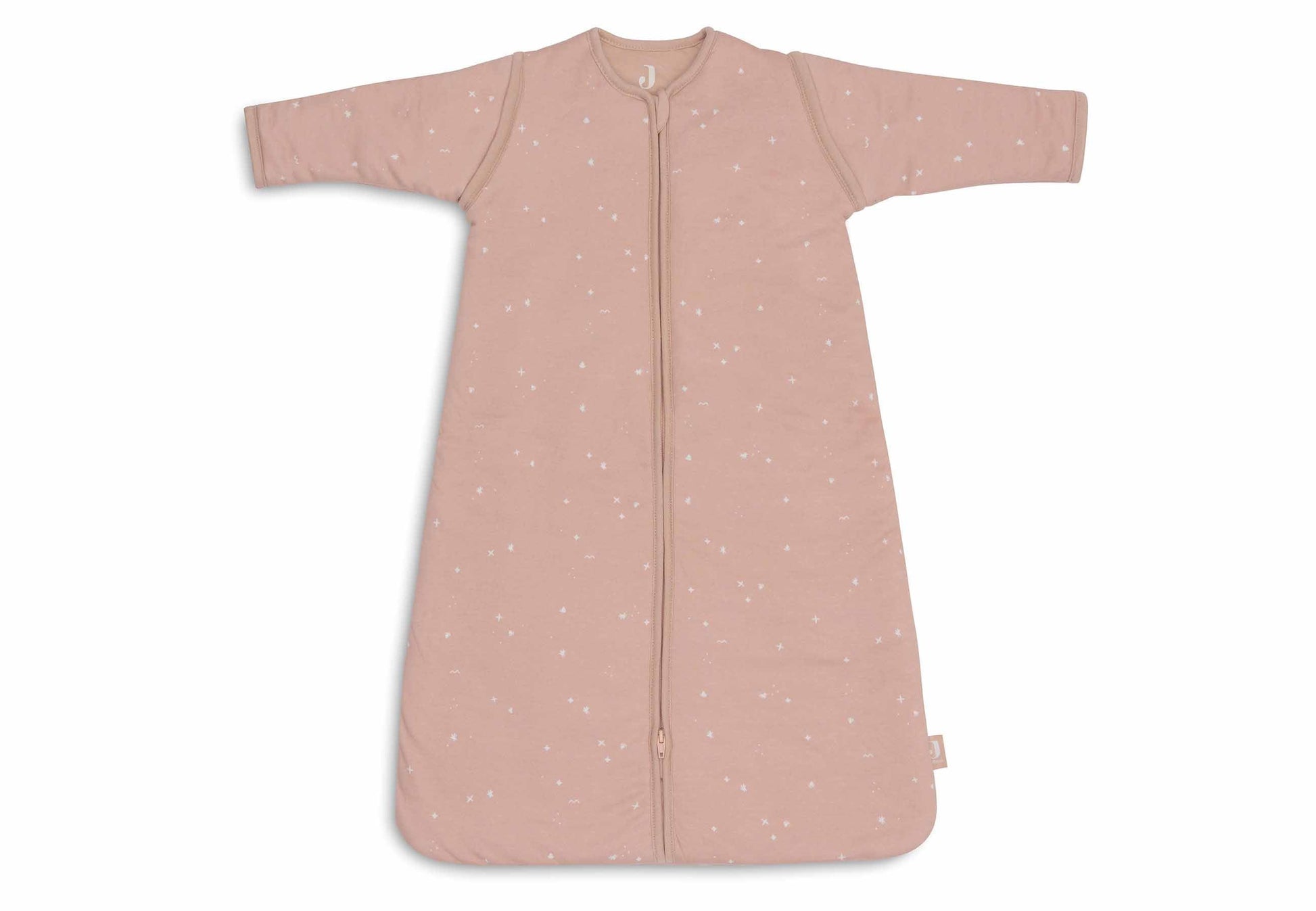Jollein Baby Schlafsack mit abnehmbaren Ärmeln - Twinkling 016-541-67101 Schlafsack Jollein – Detailaufnahme Material und Verarbeitung