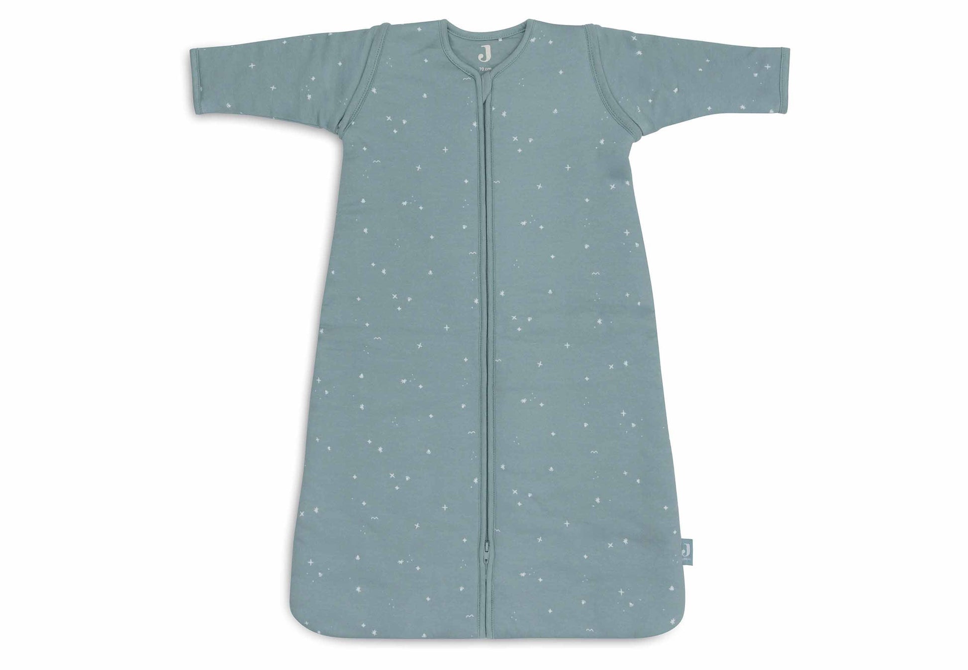 Jollein Baby Schlafsack mit abnehmbaren Ärmeln - Twinkling 016-541-67101 Schlafsack Jollein – Material Nahaufnahme Stoff