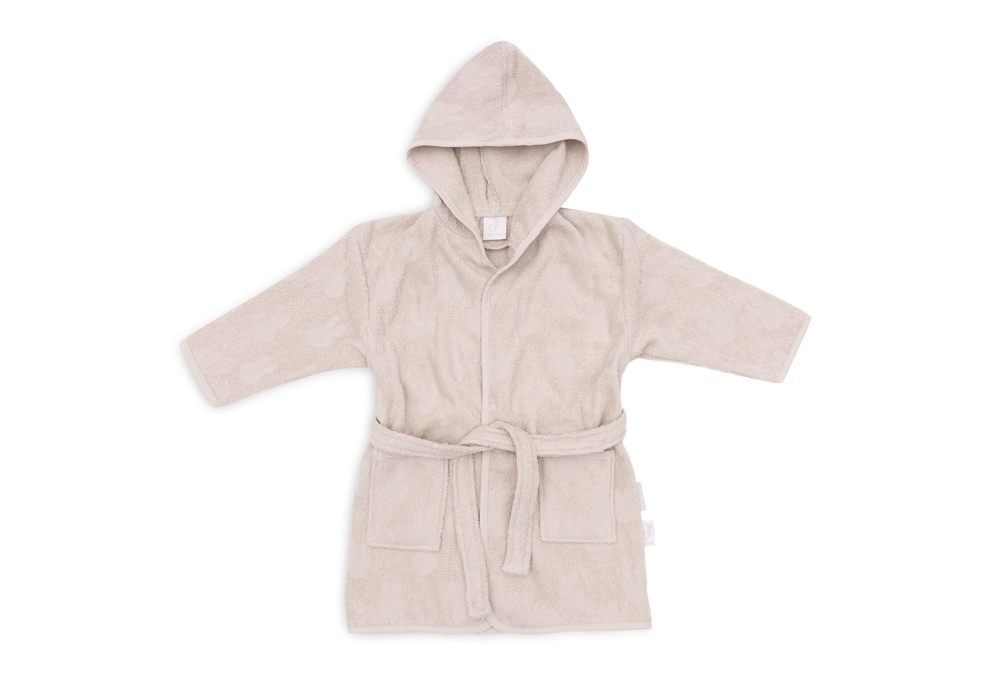 Jollein Bademantel Frottee - Miffy Jacquard 060-808-67087 Kapuzenhandtuch Jollein – Detailaufnahme Material und Verarbeitung