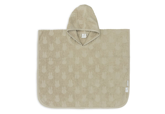 Jollein Badeponcho Frottee - Miffy Jacquard 533-550-67087 Kapuzenhandtuch Jollein – Studio Produktbild Frontansicht