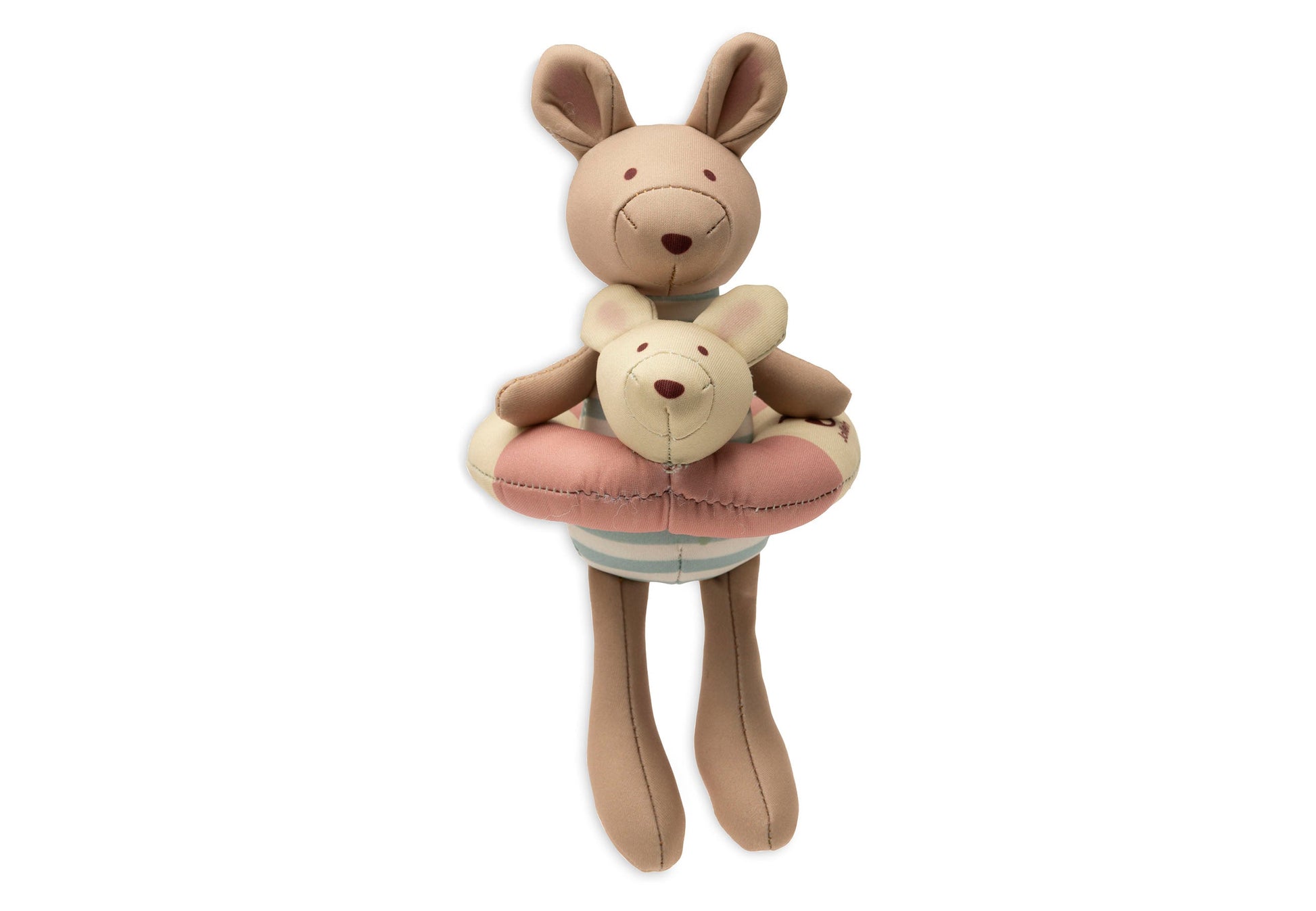 Jollein Badepuppe - Kangaroots 760-001-68160 Kuscheltier Jollein – Studio Produktbild Frontansicht