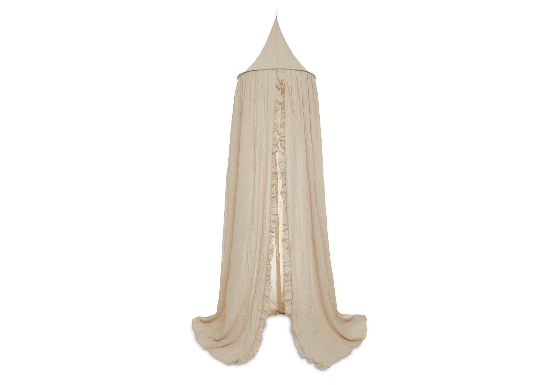 Jollein Baldachin Betthimmel Vintage Ruffle 245cm  002-005-66041 Baldachin Jollein – Detailaufnahme Material und Verarbeitung