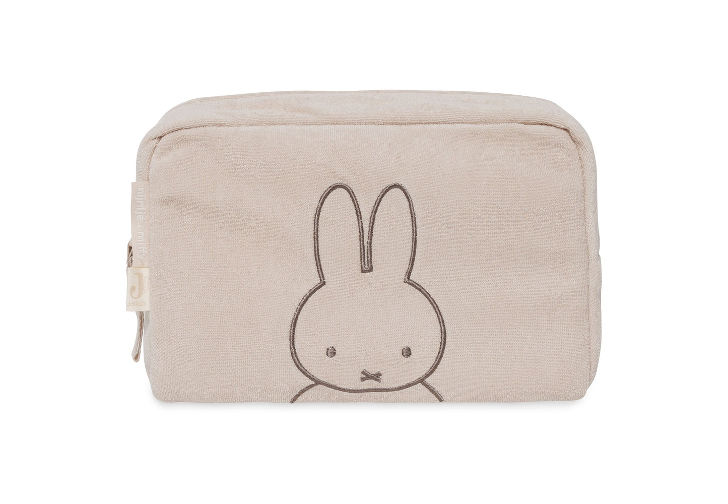Jollein Beutel Frottee - Miffy 053-577-67087 Wickeltasche Jollein – Detailaufnahme Material und Verarbeitung