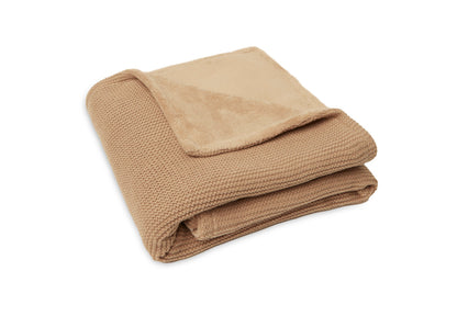 Jollein Decke - Basic Knit/Fleece 517-511-65219 Decke Jollein – Material Nahaufnahme Stoff