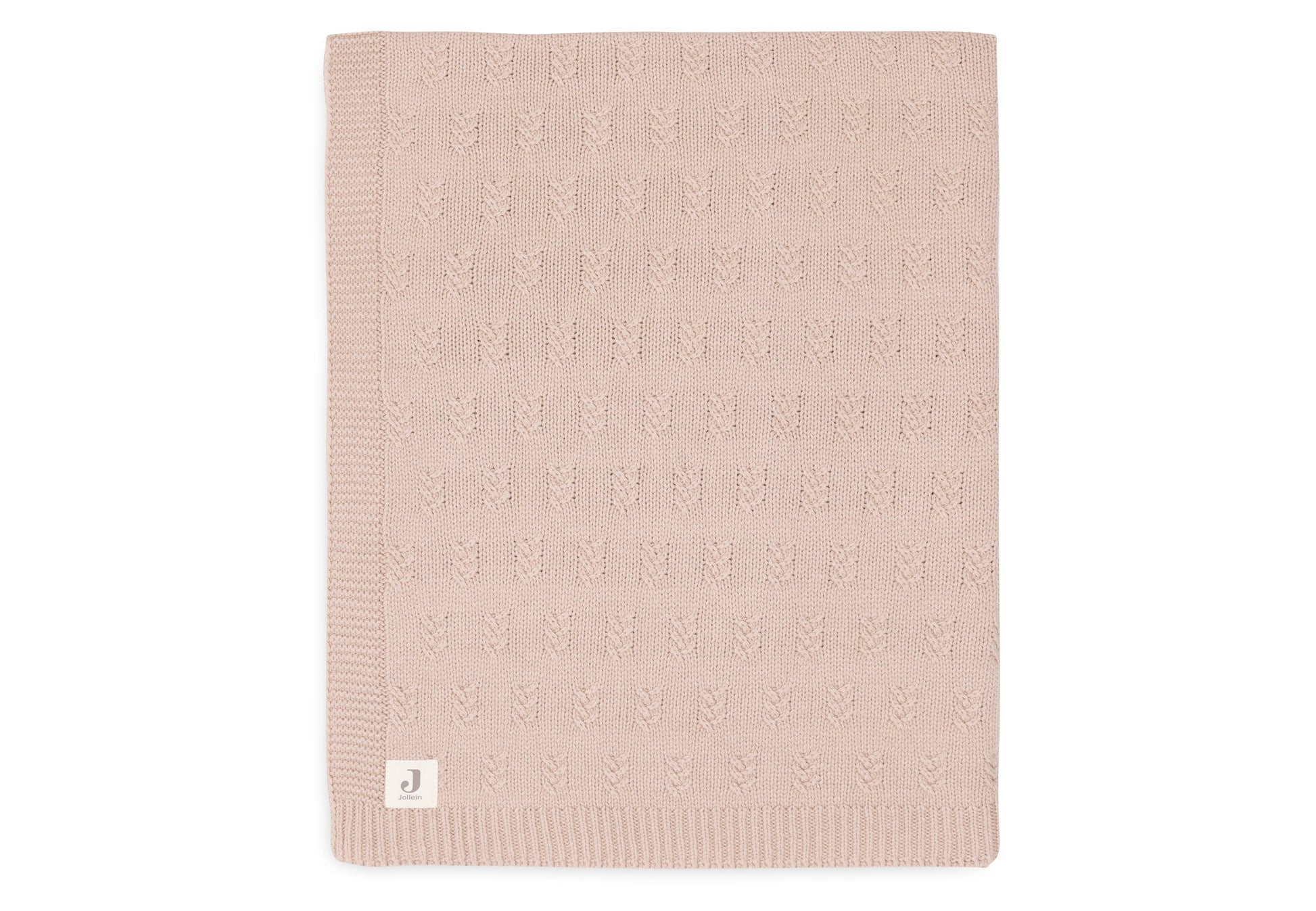 Jollein Decke - Grain Knit 516-522-67047 Decke Jollein – Detailaufnahme Material und Verarbeitung