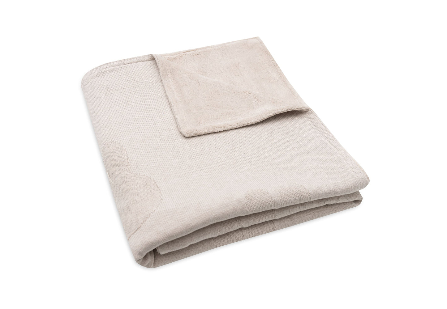 Jollein Decke - Miffy Nougat - Coral Fleece 517-511-67088 Decke Jollein – Detailaufnahme Material und Verarbeitung