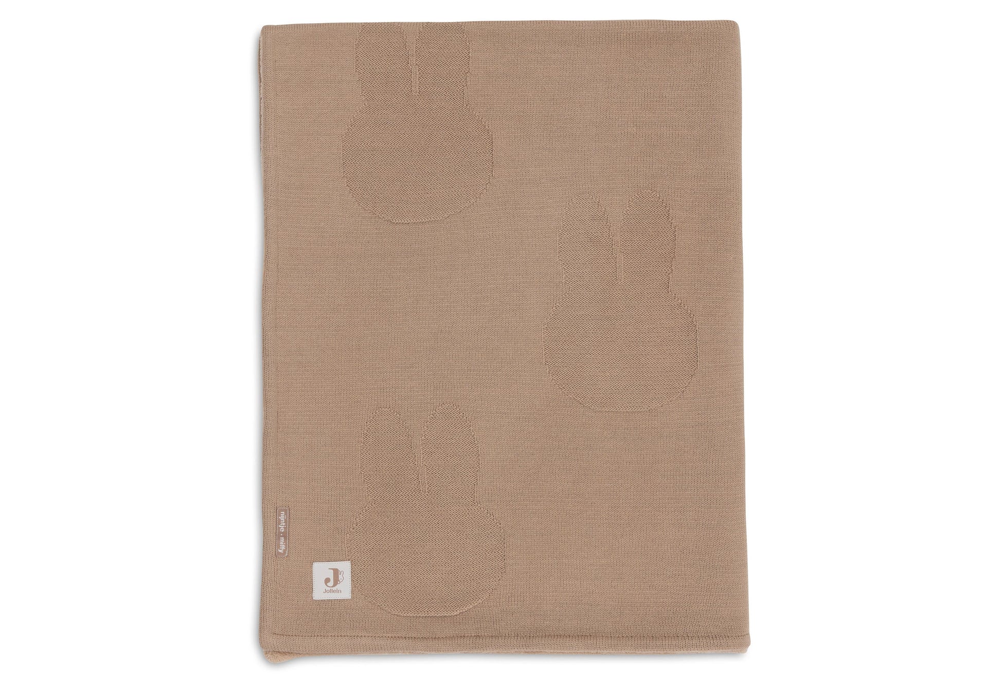 Jollein Decke - Miffy - Velvet 517-511-68131 Decke Jollein – Detailaufnahme Material und Verarbeitung