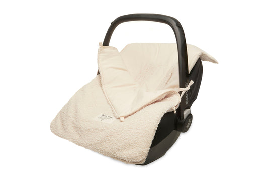 Jollein Fußsack gruppe 0+ 3/5 punkte - Boucle 025-811-66060 Fußsack Jollein – Studio Produktbild Frontansicht