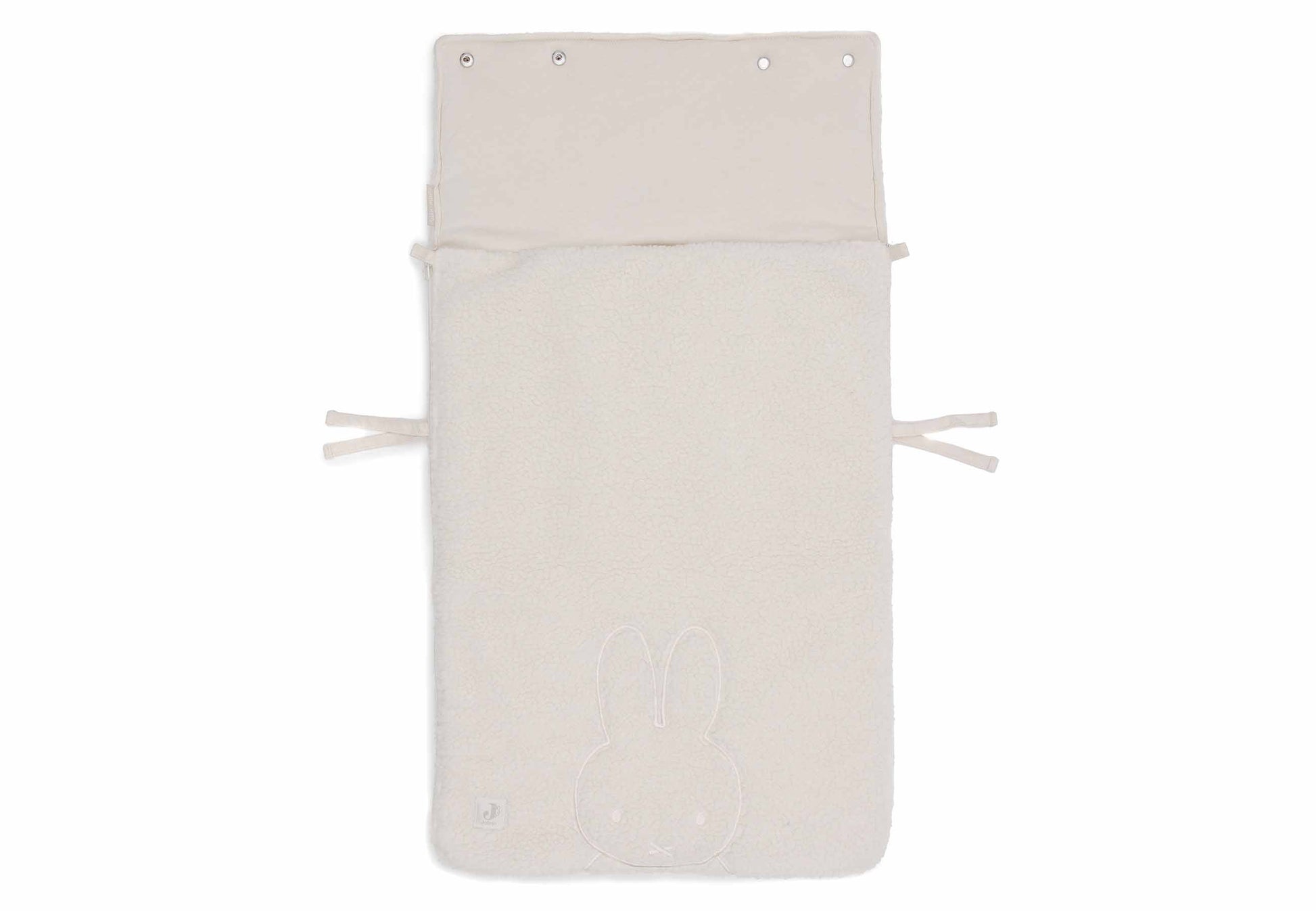 Jollein Fußsack Gruppe 0+ 3/5 Punkte - Miffy Teddy 025-811-68042 Fußsack Jollein – Studio Produktbild Frontansicht