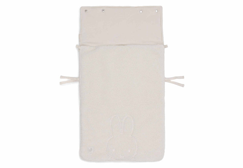 Jollein Fußsack Gruppe 0+ 3/5 Punkte - Miffy Teddy 025-811-68042 Fußsack Jollein – Studio Produktbild Frontansicht