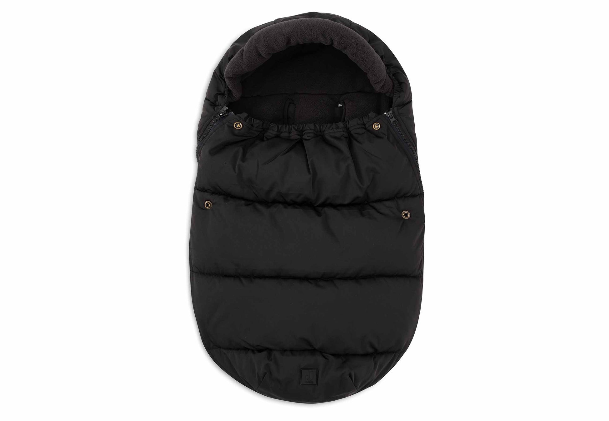 Jollein Fußsack Gruppe 0+ 3/5 Punkte - Puffed 025-811-00103 Fußsack Jollein – Detailaufnahme Material und Verarbeitung