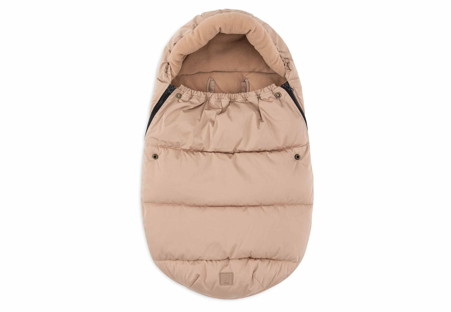 Jollein Fußsack Gruppe 0+ 3/5 Punkte - Puffed 025-811-00103 Fußsack Jollein – Studio Produktbild Frontansicht