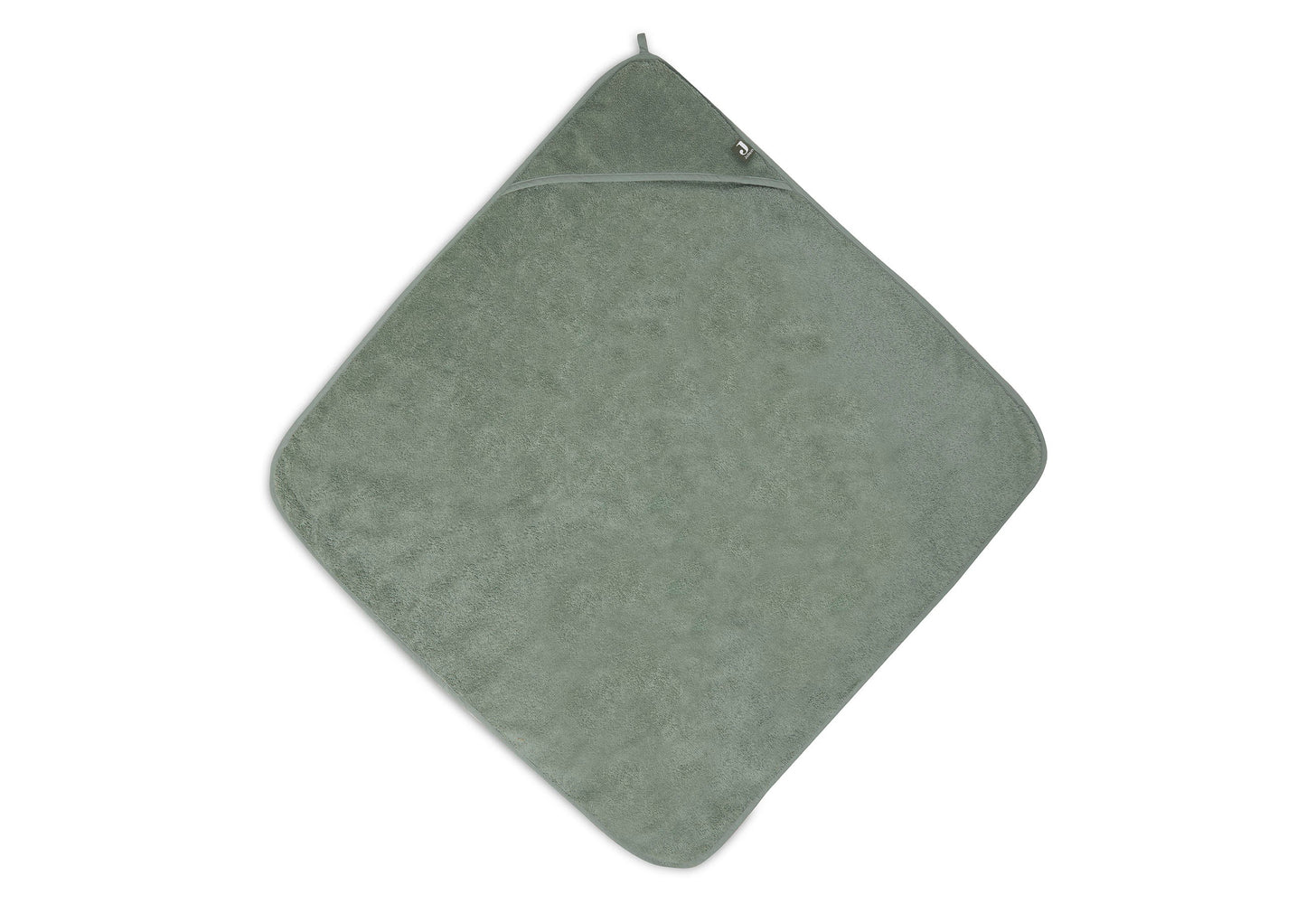 Jollein Kapuzenhandtuch Frottee beige 75x75cm Nougat – Detailansicht