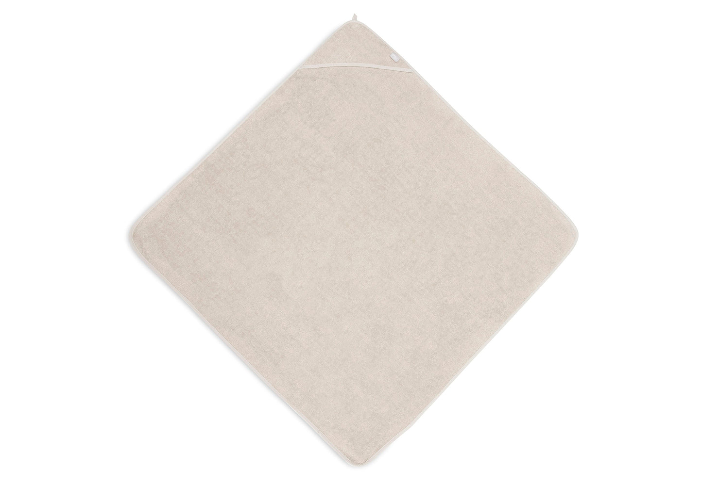 Jollein Kapuzenhandtuch Frottee beige 75x75cm Nougat – Größe