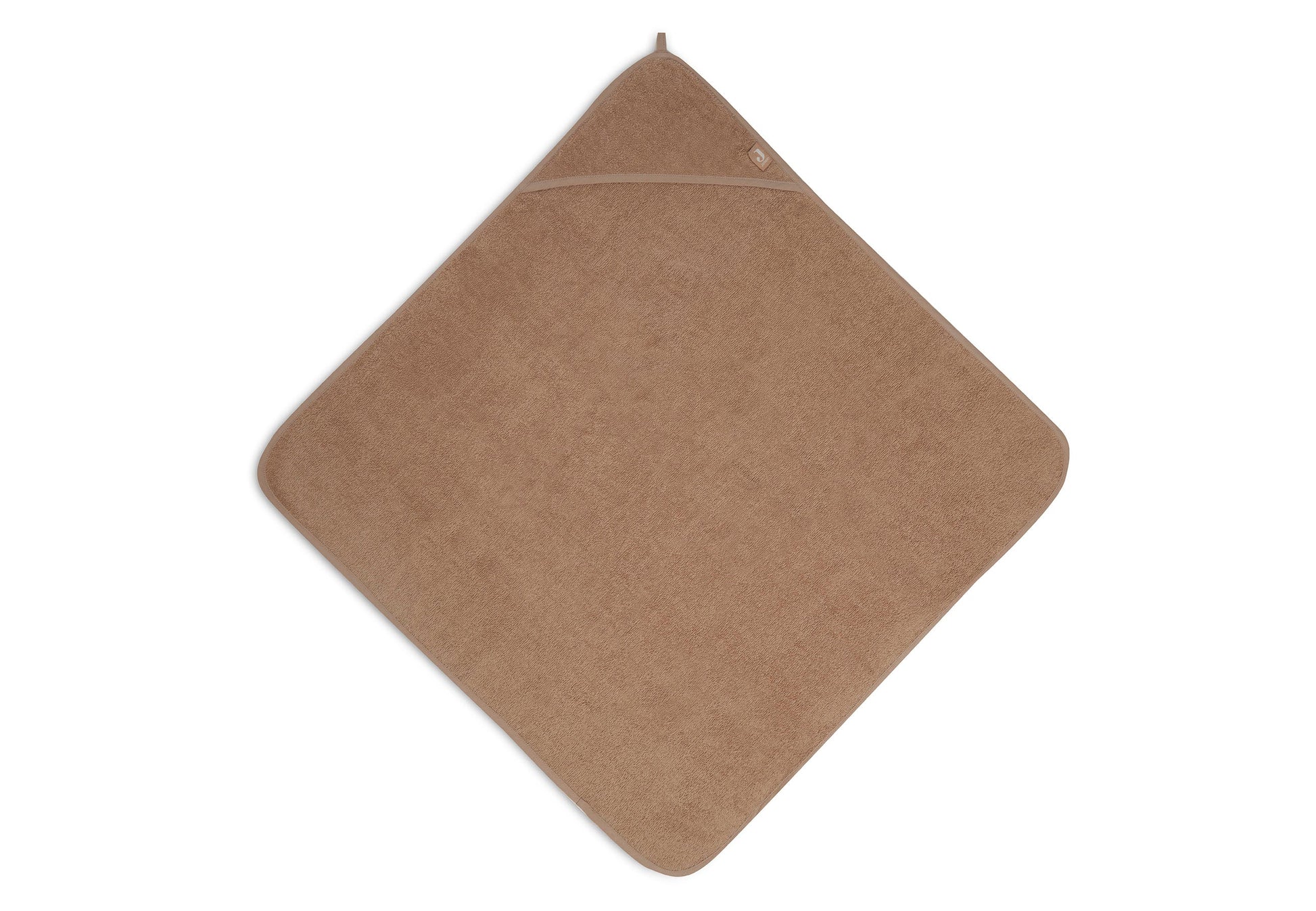 Jollein Kapuzenhandtuch Frottee beige 75x75cm Nougat – Material