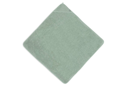 Jollein Kapuzenhandtuch Frottee beige 75x75cm Nougat – Verarbeitung