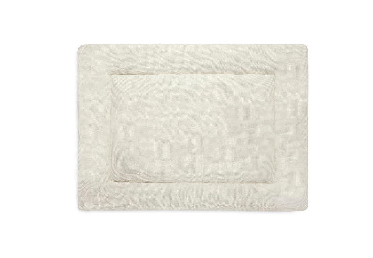 Jollein Krabbeldecke 95 x 75cm Basic Knit - Olive Green – Detailansicht