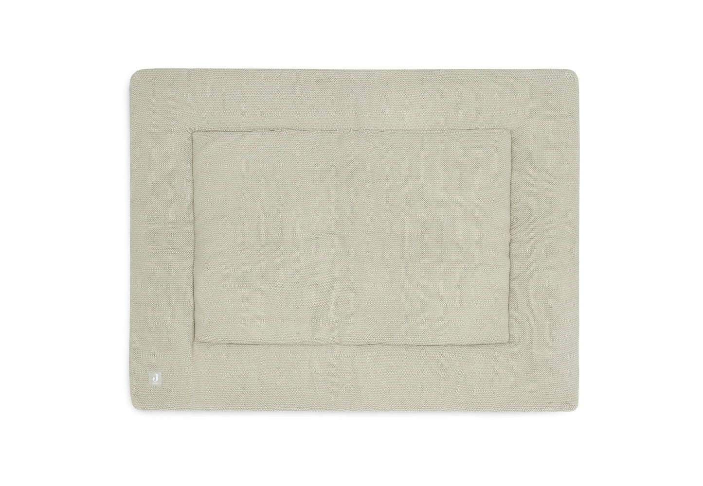 Jollein Krabbeldecke 95 x 75cm Basic Knit - Olive Green – Material