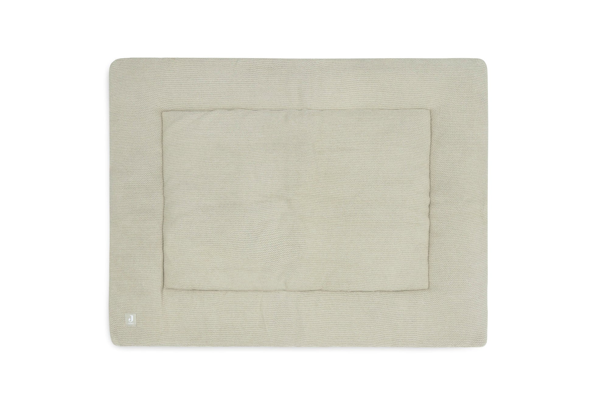 Jollein Krabbeldecke 95 x 75cm Basic Knit - Olive Green – Material