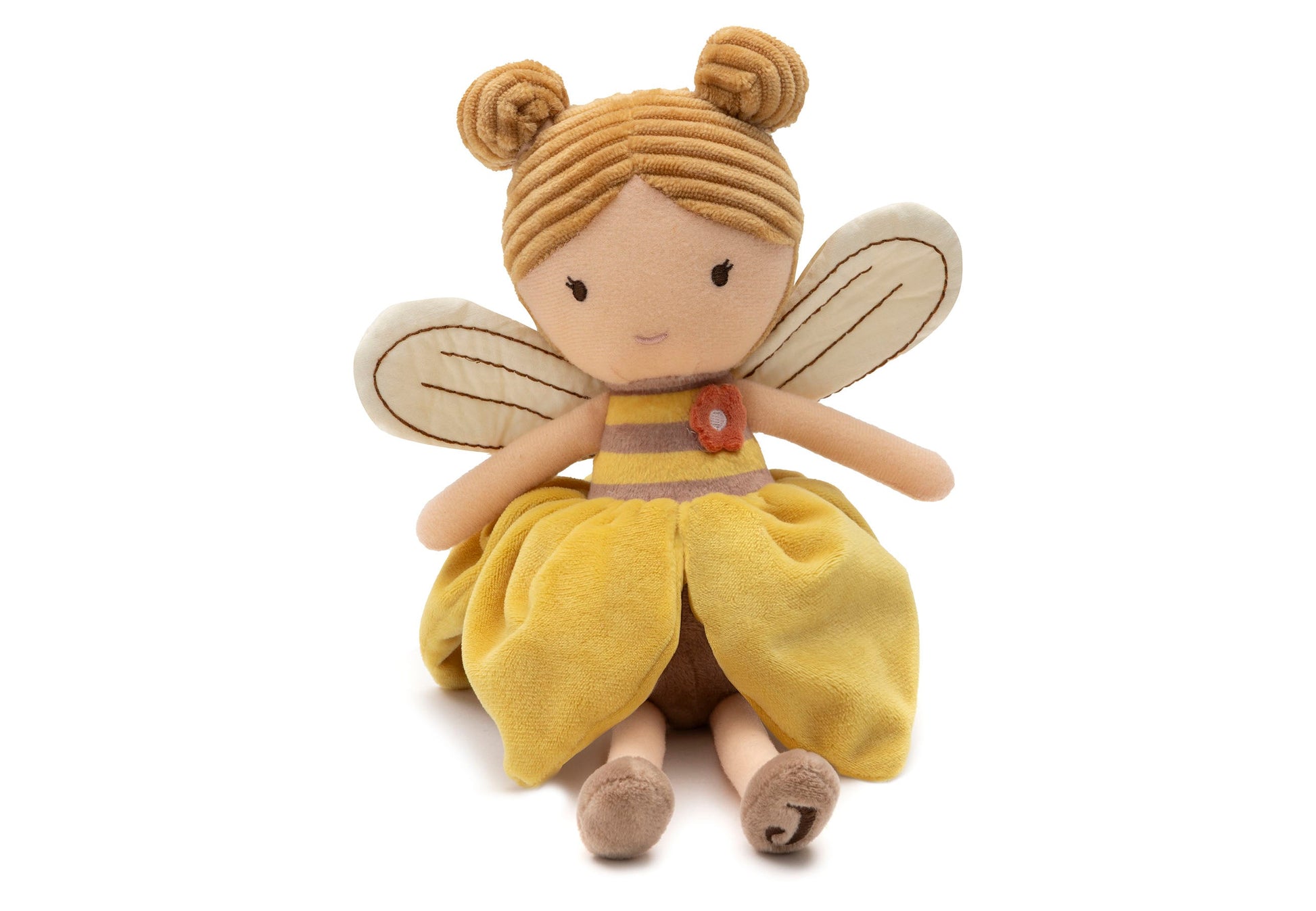 Jollein Kuscheltier - Doll 037-001-67072 Kuscheltier Jollein – Material Nahaufnahme Stoff