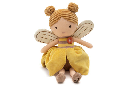 Jollein Kuscheltier - Doll 037-001-67072 Kuscheltier Jollein – Material Nahaufnahme Stoff