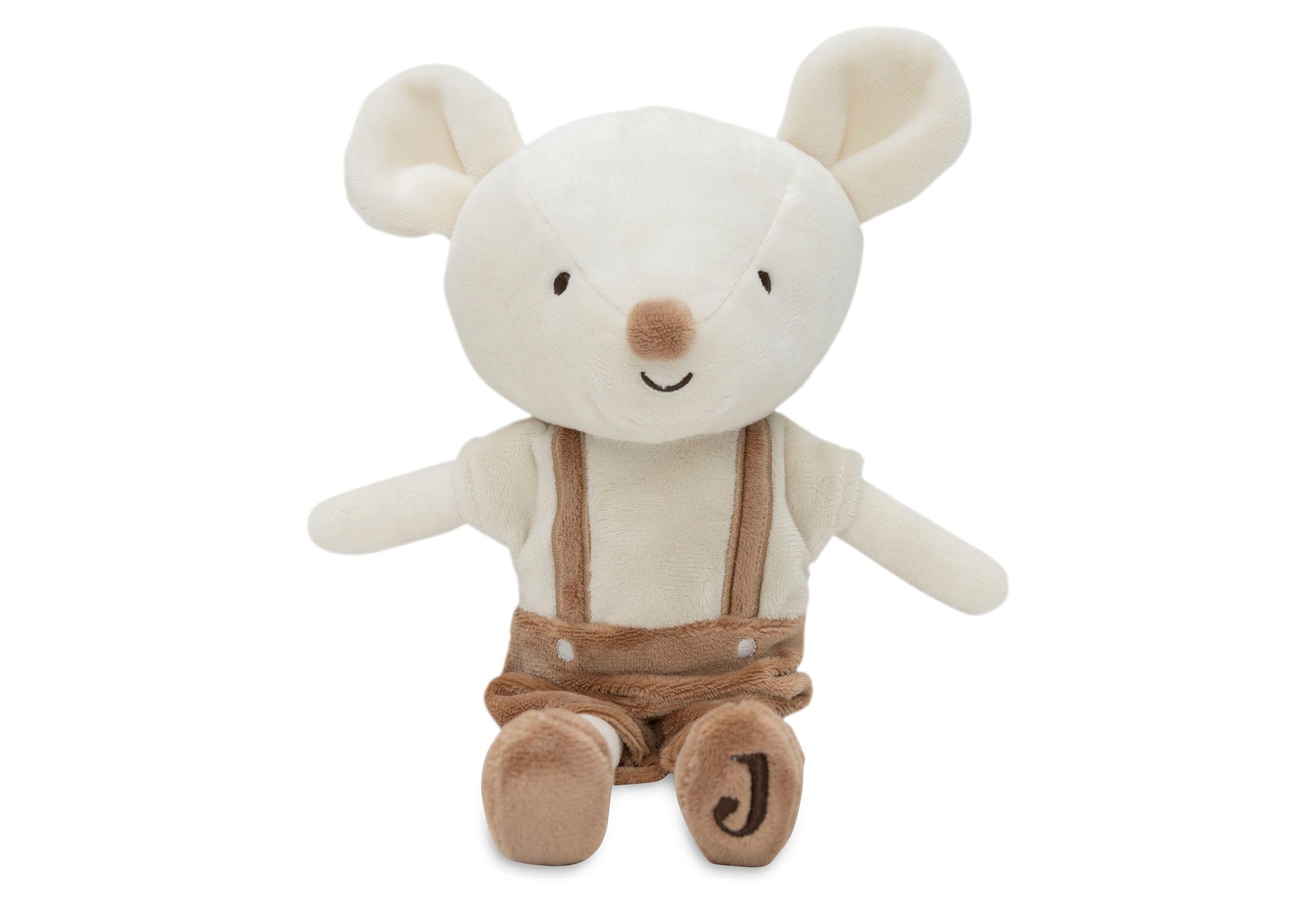 Jollein Kuscheltier - Mouse 037-001-67074 Kuscheltier Jollein – Studio Produktbild Frontansicht