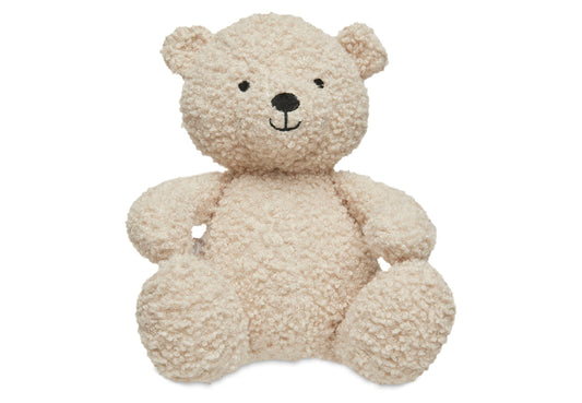 Jollein Kuscheltier Teddybär Naturel - Teddy Bear Bouclé – Detailansicht