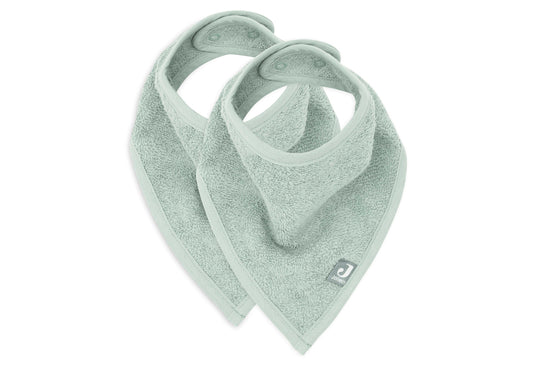 Jollein Lätzchen Bandana - 2 Stück 029-867-00093 Lätzchen Jollein – Detailaufnahme Material und Verarbeitung
