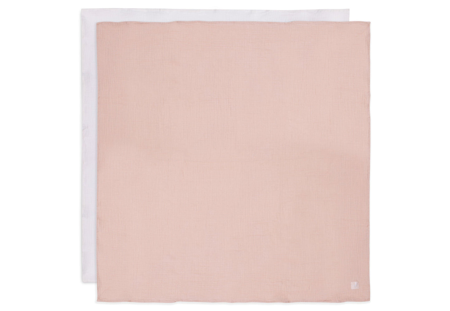 Jollein Mullwindeln Hydrophil 115x115cm - 2 Stück 535-852-68013 Tuch Jollein – Studio Produktbild Frontansicht