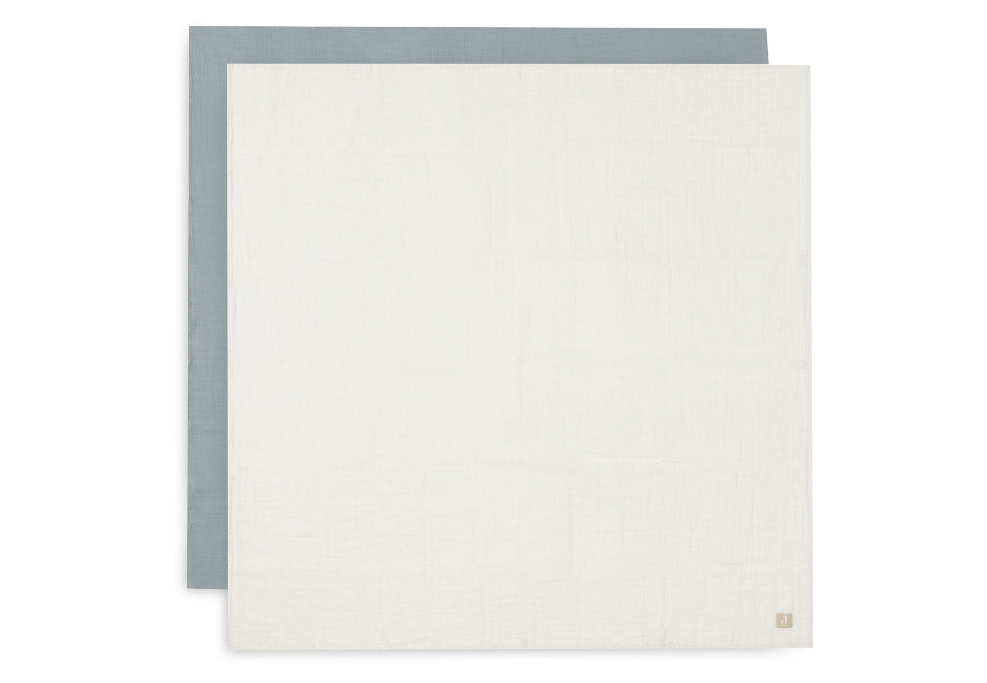 Jollein Mullwindeln Hydrophil 115x115cm - Basic - 2 Stück 535-852-00001 Tuch Jollein – Material Nahaufnahme Stoff