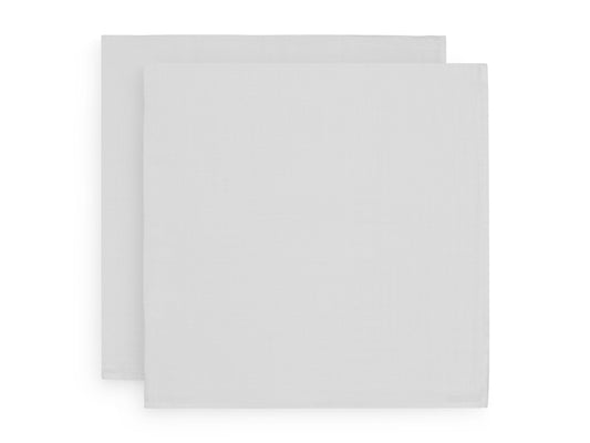 Jollein Mullwindeln Hydrophil 115x115cm - Basic - 2 Stück 535-852-00001 Tuch Jollein – Studio Produktbild Frontansicht