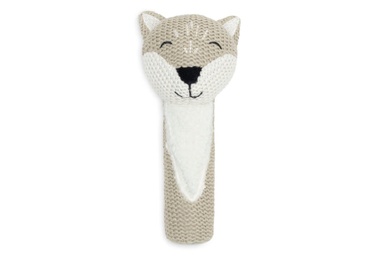 Jollein Rassel - Bear 039-001-67076 Rassel Jollein – Detailaufnahme Material und Verarbeitung