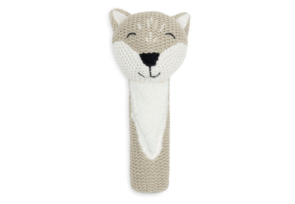 Jollein Rassel - Bear 039-001-67076 Rassel Jollein – Detailaufnahme Material und Verarbeitung