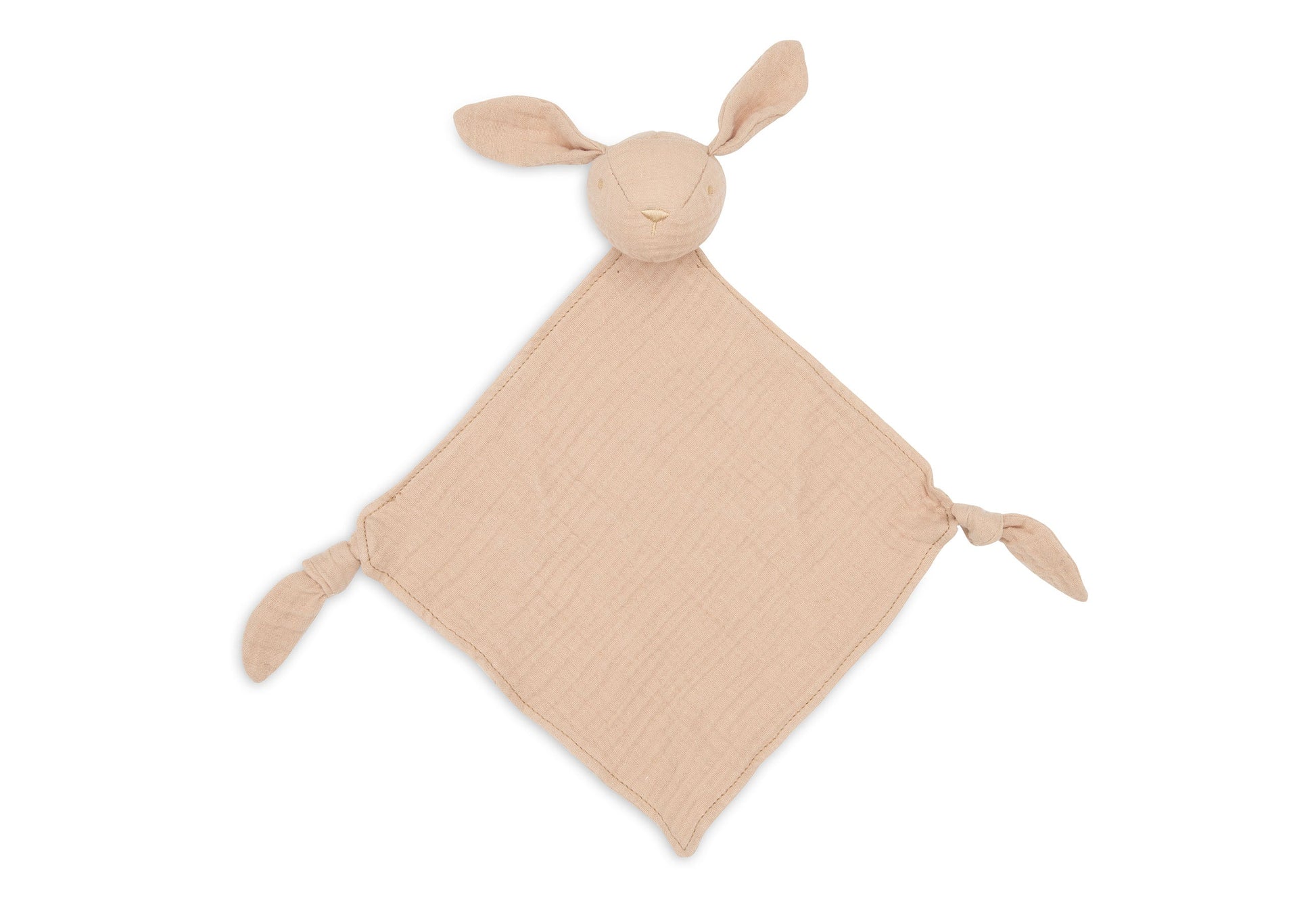 Jollein rosa Schmusetuch Hase Bunny Ears Wild Rose – Anwendung