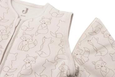 Jollein Schlafsack mit abnehmbaren Ärmeln 70cm Fox - Nougat