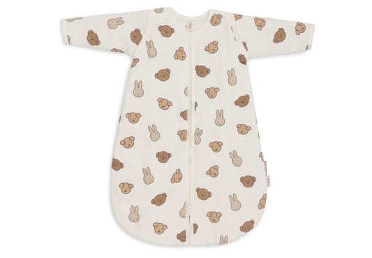 Jollein Schlafsack Newborn mit abnehmbaren Ärmeln - Rund -Miffy and Friends 016-410-68047 Schlafsack Jollein – Studio Produktbild Frontansicht