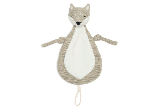 Jollein Schmusetuch - Bear 031-594-67076 Schnullertuch Jollein – Detailaufnahme Material und Verarbeitung