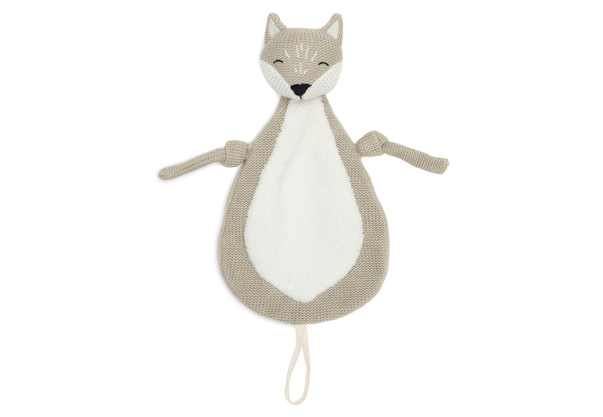 Jollein Schmusetuch - Bear 031-594-67076 Schnullertuch Jollein – Detailaufnahme Material und Verarbeitung